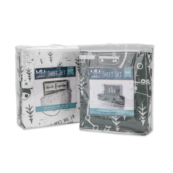 Green Queen Bed Sheet Set Online Sale - Image 5