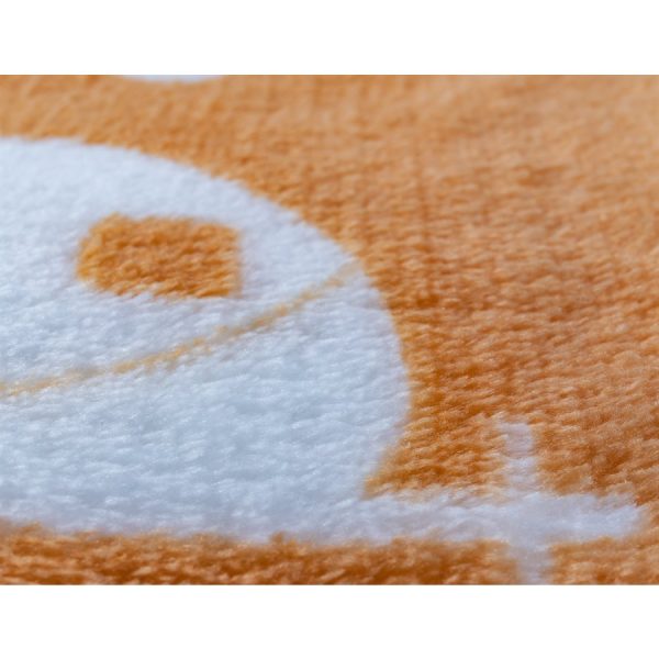 Large Autumn Gold Plush Fleece Blanket Fashion - Image 4
