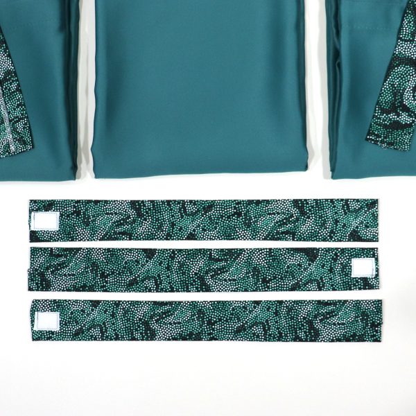 Curtain Set Multi Models 8   12 Foot Box Hunter Green For Cheap - Image 4