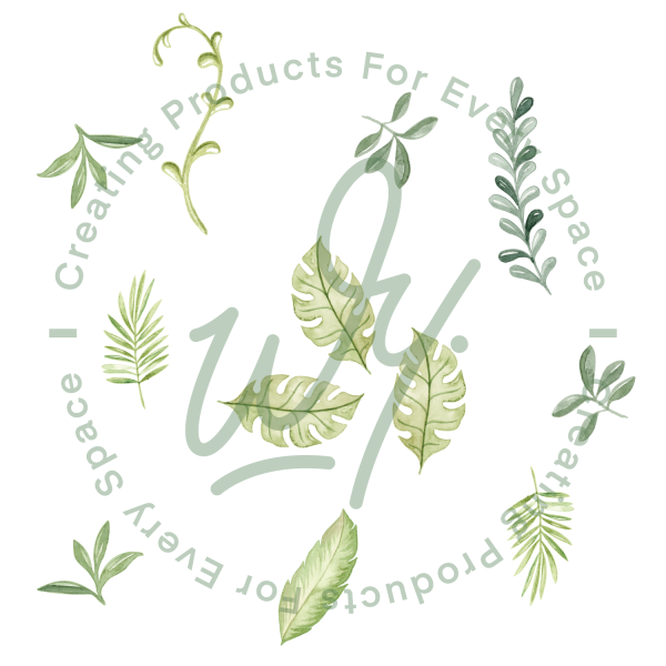 Wild Leaves Wall Decal Set For Sale - Image 3
