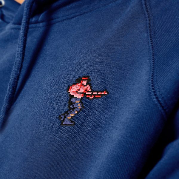 Contra Embroidered  Bill  Hoodie Fashion - Image 2