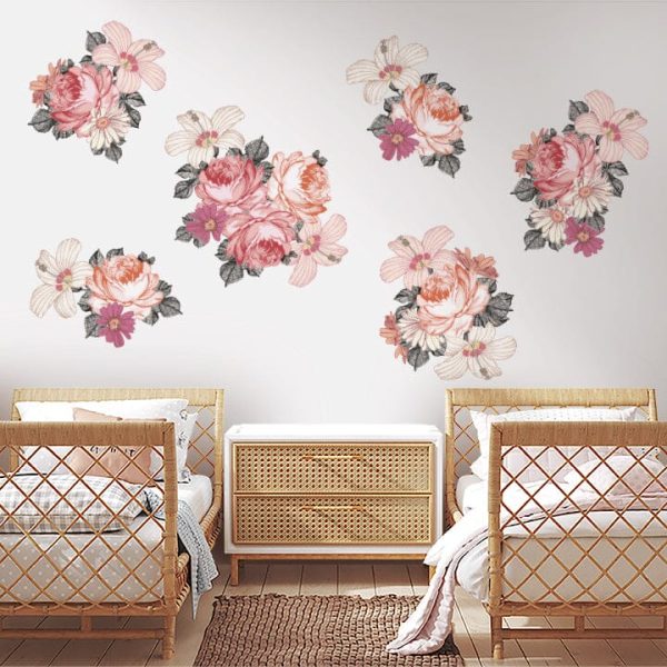 Prairie Floral Wall Decal Set For Discount - Image 5