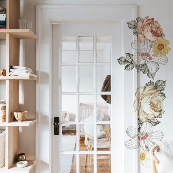 Prairie Floral Wall Decal Set For Discount - Image 4