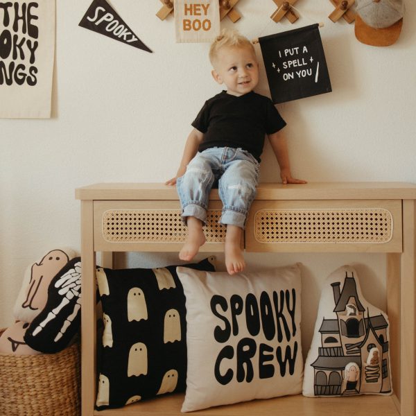 Spooky Crew Pillow Cover Discount - Image 3