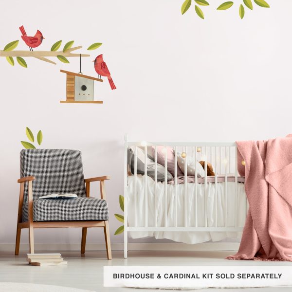 Cardinal Wall Decal Set Cheap - Image 4